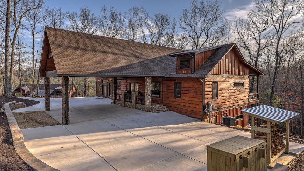 Luxe Mountain Retreat Villa Blue Ridge Eksteriør bilde