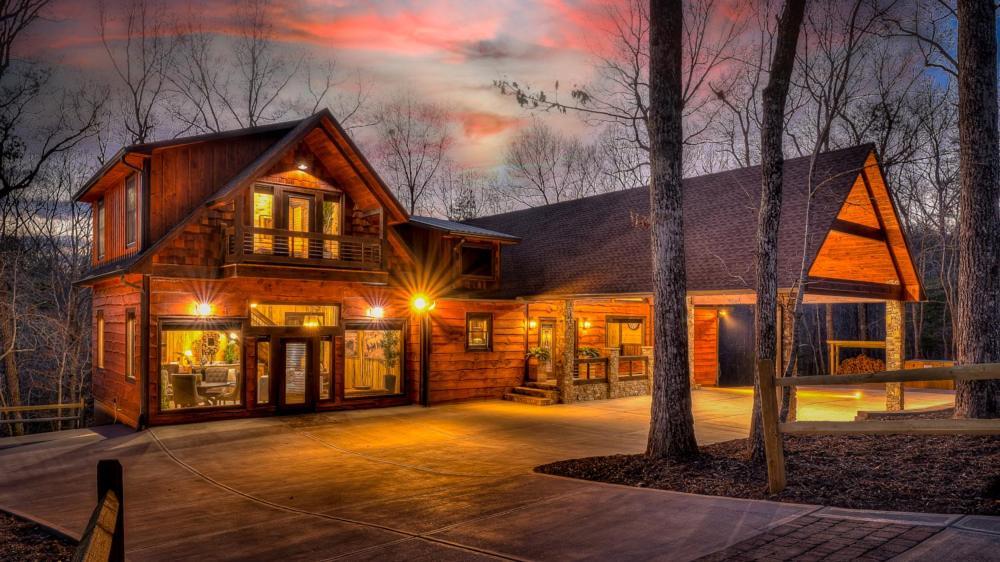 Luxe Mountain Retreat Villa Blue Ridge Eksteriør bilde