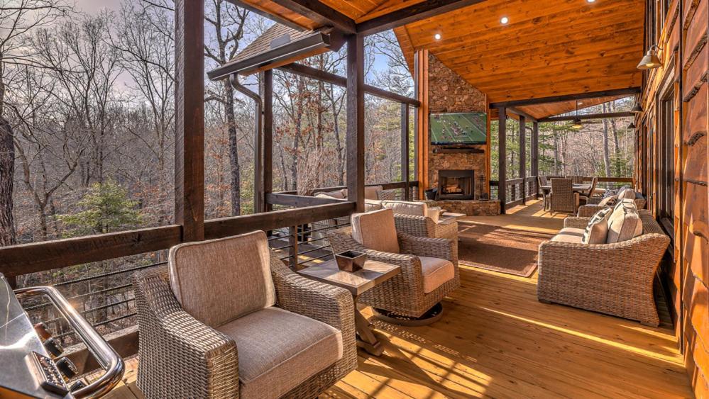 Luxe Mountain Retreat Villa Blue Ridge Eksteriør bilde