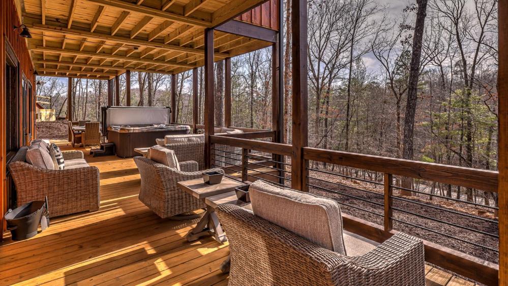 Luxe Mountain Retreat Villa Blue Ridge Eksteriør bilde