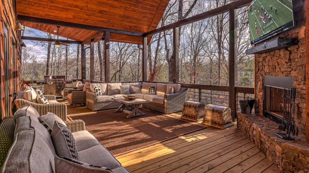 Luxe Mountain Retreat Villa Blue Ridge Eksteriør bilde