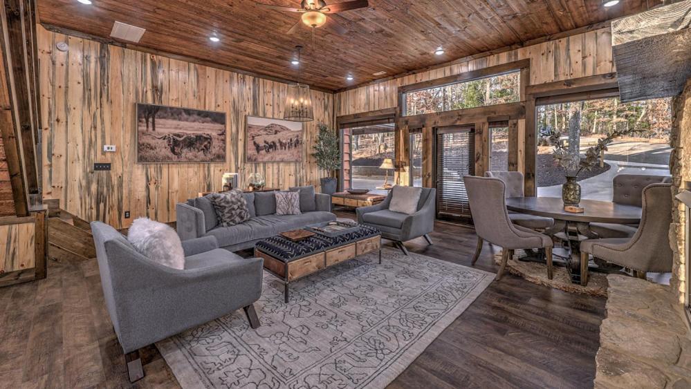 Luxe Mountain Retreat Villa Blue Ridge Eksteriør bilde