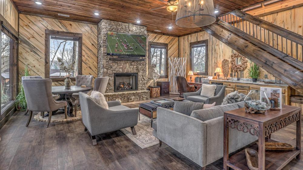 Luxe Mountain Retreat Villa Blue Ridge Eksteriør bilde