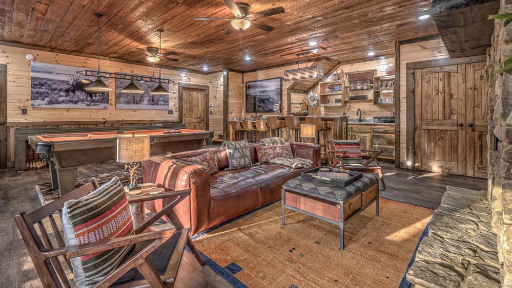 Luxe Mountain Retreat Villa Blue Ridge Eksteriør bilde