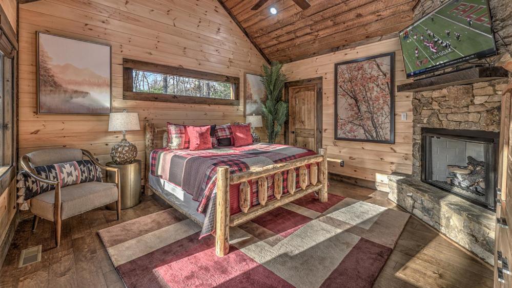 Luxe Mountain Retreat Villa Blue Ridge Eksteriør bilde