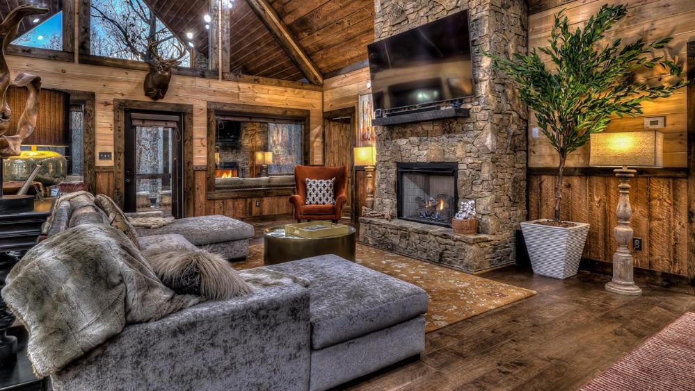 Luxe Mountain Retreat Villa Blue Ridge Eksteriør bilde