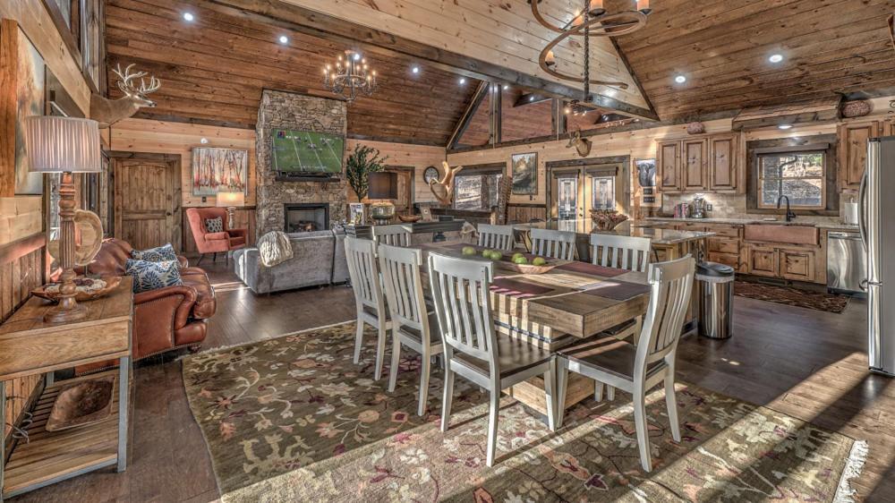 Luxe Mountain Retreat Villa Blue Ridge Eksteriør bilde