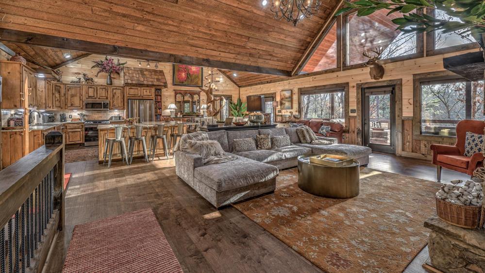 Luxe Mountain Retreat Villa Blue Ridge Eksteriør bilde
