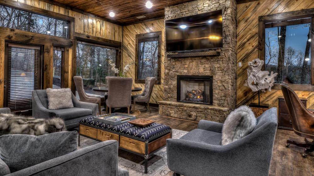 Luxe Mountain Retreat Villa Blue Ridge Eksteriør bilde