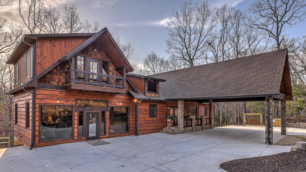 Luxe Mountain Retreat Villa Blue Ridge Eksteriør bilde