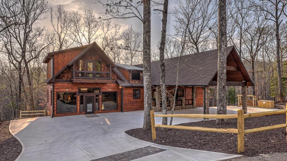 Luxe Mountain Retreat Villa Blue Ridge Eksteriør bilde